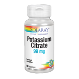 Potasio Citrato 99 mg · Solaray · 60 cápsulas