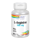 L-Arginine 500 mg · Solaray · 100 cápsulas