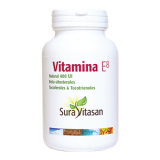 Vitamina E8 400 UI con Tocoferoles · Sura Vitasan · 60 perlas