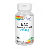 NAC (N-Acetil-Cisteina) 295 mg · Solaray · 60 cápsulas