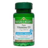 Vitamina D3 1.000 UI · Nature's Bounty · 100 comprimidos