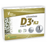 Vitaminas D3 + K2 · Pinisan · 60 cápsulas