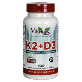 Vitamina K2 + D3 · VByotics · 100 perlas
