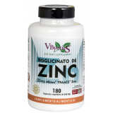 Zinc Bisglicinato 25 mg · VByotics · 180 cápsulas