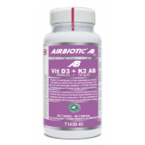 Vitamina D3 + K2 AB · Airbiotic · 60 comprimidos