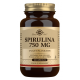 Spirulina 750 mg · Solgar · 80 cápsulas