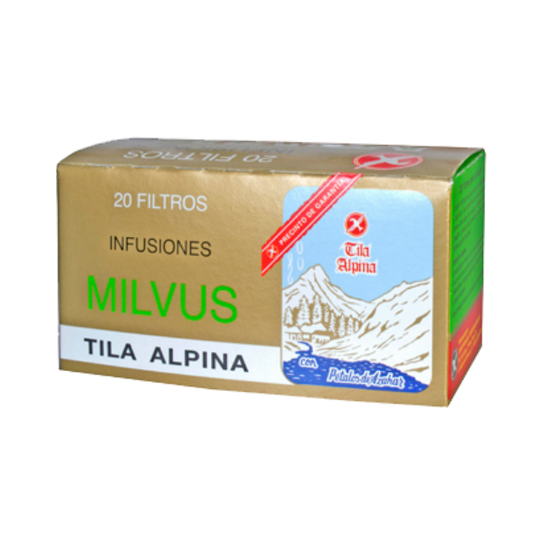 Comprar Tila Alpina Milvus Sedant Inf 20 B