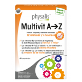 Multivit A-Z · Physalis · 45 comprimidos