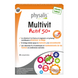 Multivit Actif 50+ · Physalis · 30 comprimidos