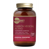 Carbon Vegetal Activo · Waydiet · 100 perlas