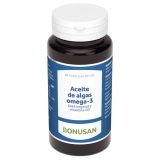 Aceite de Algas Omega 3 · Bonusan · 60 perlas