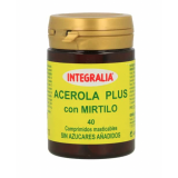 Acerola Plus con Mirtilo · Integralia · 40 comprimidos