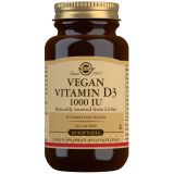 Vitamina D3 Vegana 1.000 UI · Solgar · 60 cápsulas