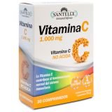 Vitamina C No Ácida · Santelle · 30 comprimidos