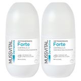 Duplo Desodorante Roll-On Forte · Mussvital · 2x75 ml