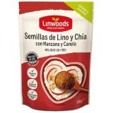 Semillas de Lino y Chía Con Manzana y Canela Molidas · Linwoods · 200 gramos