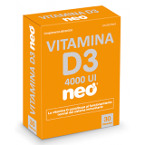 Vitamina D3 4.000 UI · Neo · 30 cápsulas