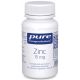 Zinc · Pure Encapsulations · 60 cápsulas