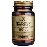 Selenio 100 mcg (Sin Levadura) · Solgar · 100 comprimidos