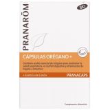 Cápsulas Orégono+ · Pranarom · 30 perlas