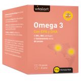 Omega 3 · Vitalart · 30 perlas + 30 cápsulas