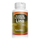Aceite de semillas de Lino 1.000 mg · NaturBite · 60 cápsulas