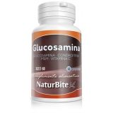 Glucosamina	con Condroitina + MSM + Vitamina C · NaturBite · 60 comprimidos