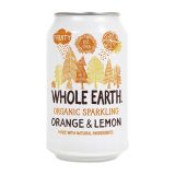Refresco de Naranja y Limón · Whole Earth · 330 ml