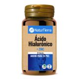 Ácido Hialurónico + Zinc · NaturTierra · 30 cápsulas