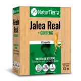 Jalea Real + Ginseng · NaturTierra · 10 ampollas