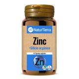 Zinc + Silicio Orgánico · NaturTierra · 45 cápsulas