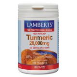 Cúrcuma 20.000 mg · Lamberts · 120 comprimidos