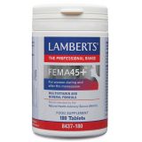 Fema 45+ · Lamberts · 180 comprimidos