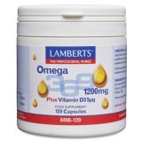 Omega 3-6-9 · Lamberts · 120 perlas