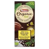 Chocolate Negro 70% con Aceite de Oliva y Flor de Sal · Torras · 100 gramos