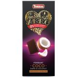 Chocolate Negro con Coco · Torras · 125 gramos