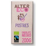 Chocolate Negro para Postres · Altereco · 200 gramos