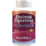 Enzimas Digestivas con Probióticos · Naturbite · 120 cápsulas