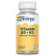 Vitamina D3 & K2 · Solaray · 60 cápsulas