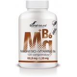 Magnesium + Vitamina B6 Liberación Sostenida · Soria Natural · 120 comprimidos