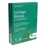 Ginkgo Biloba y Vitamina C · Herbora · 30 comprimidos