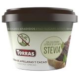 Crema de Cacao con Avellanas Sin Azúcar · Torras · 200 gramos