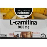 L-Carnitina 600 mg Slim · Naturmil · 60 cápsulas