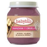 Tarrito de Manzana y Ciruela · Babybio · 130 gramos