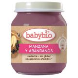Tarrito de Manzana y Arándanos · Babybio · 130 gramos