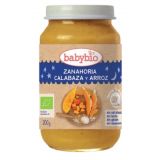 Tarrito Buenas Noches de Zanahoria, Calabaza y Arroz · Babybio · 200 gramos