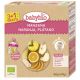 Pack Smoothies de Manzana, Naranja y Plátano · Babybio · 4x90 gramos
