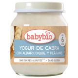 Yogur de Albaricoque y Plátano con Leche de Cabra · Babybio · 2x130 gramos