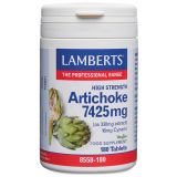 Alcachofa 7.425 mg · Lamberts · 180 tabletas