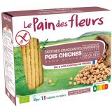 Tostadas Crujientes Ecológicas de Garbanzos · Le Pain des Fleurs · 150 gramos